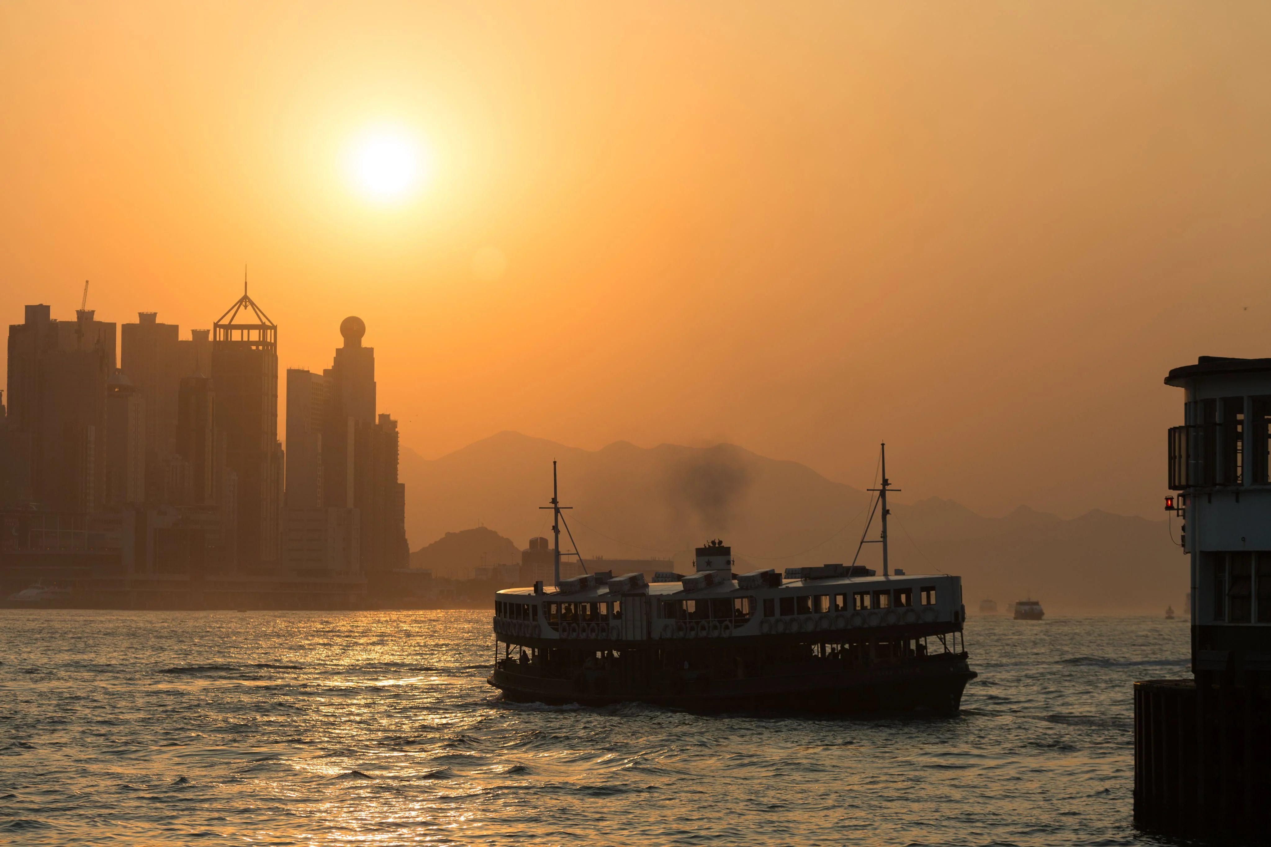 Англоязычный — Паром Star Ferry и круиз по бухте Виктория