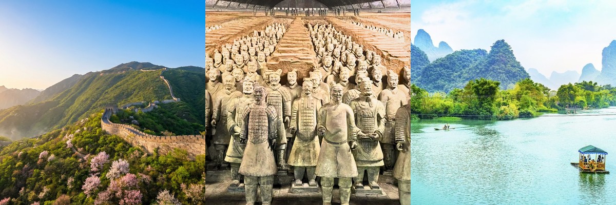 Triángulo Dorado: Pekín + Xi'an + Guilin