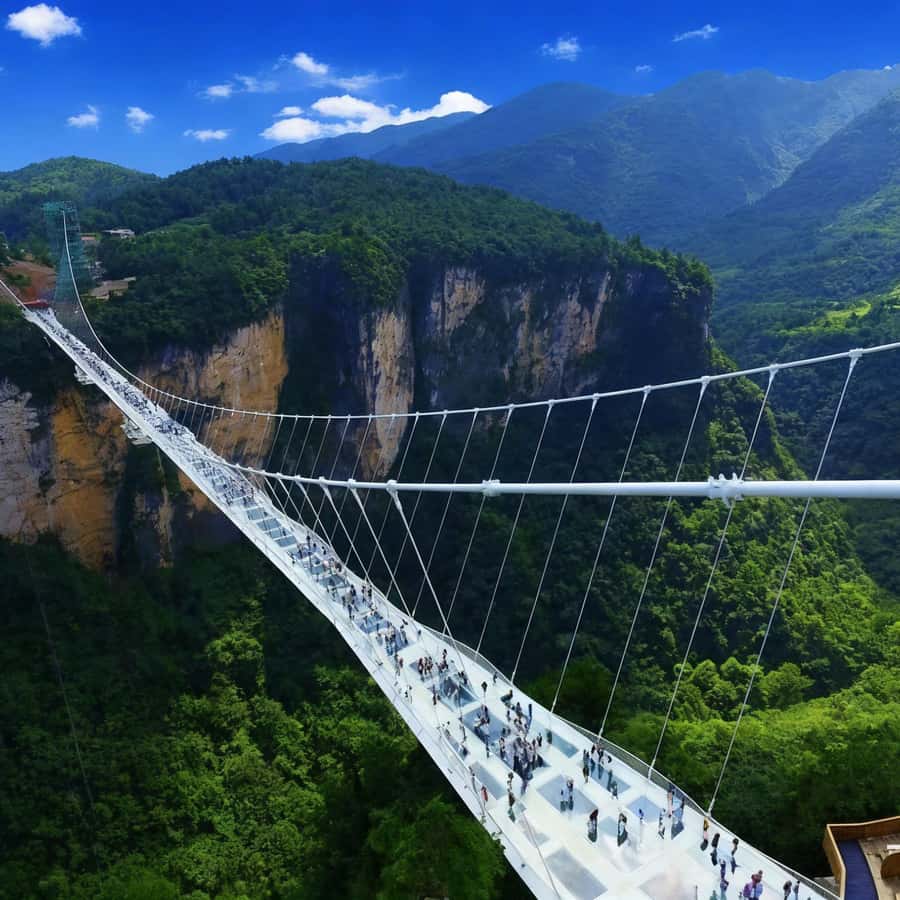 Zhangjiajie glass bridge